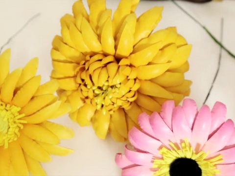 Hat Academy Online Tutorial  D14  "Enchanting Leather Flowers" -Leather for Lesson - Exquisite Leather by Cherryl McIntyre, Brisbane Australia